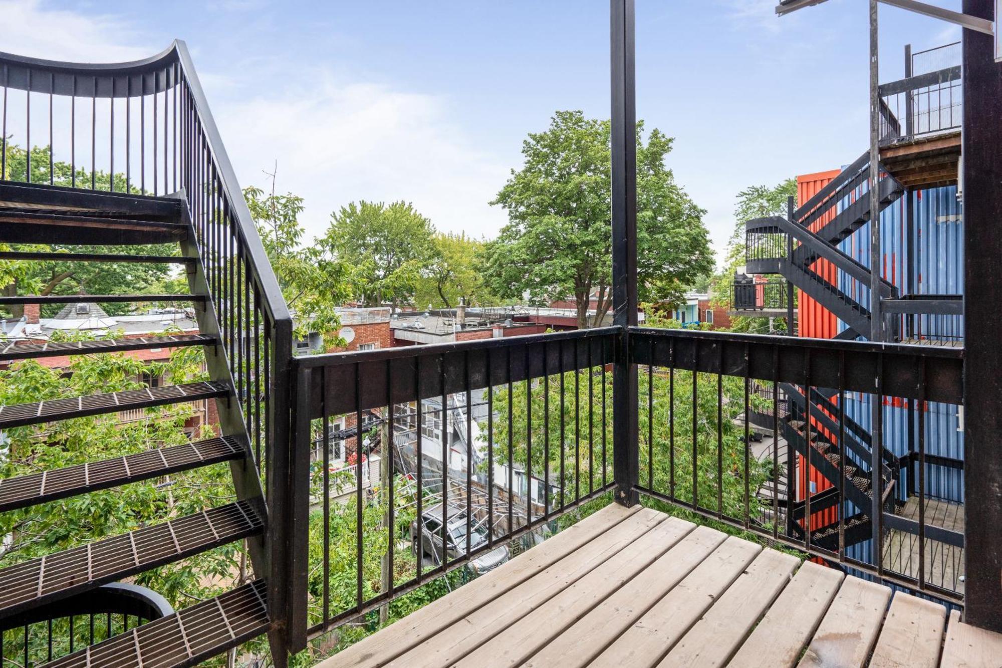 Ferienwohnung Les Lofts Du Plateau Montréal Exterior foto